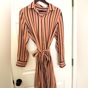 Anne Taylor Professional button up dress, mid length